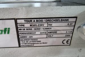 <strong>Gebraucht</strong> Holzprofi Drechselbank M305 – Bild 3