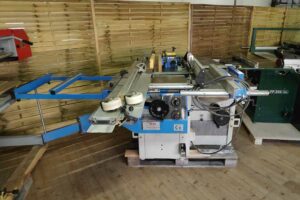<strong>Gebraucht</strong> Azuro 5-fach Kombi 410 mm, 3 Messer, 2 m Formattisch, 3 kW Motoren – Bild 1