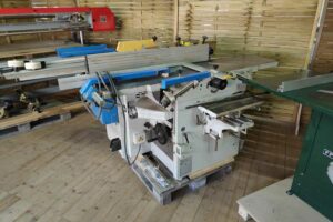 <strong>Gebraucht</strong> Azuro 5-fach Kombi 410 mm, 3 Messer, 2 m Formattisch, 3 kW Motoren – Bild 2