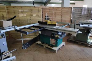 <strong>Gebraucht</strong>Holzmann Kreissäge Fräse KPF300, 2 m Formattisch