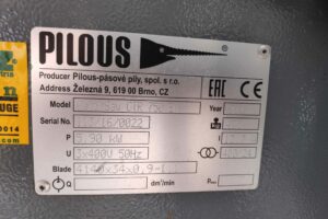 <strong>Gebraucht</strong> Blockbandsäge CTR750EV mit Schnittstärkenrechner und 7,9 m Schnittlänge – Bild 5