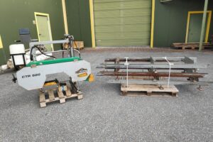 <strong>Gebraucht</strong> Forestor Pilous Blockbandsäge CTR520 mit 5,6 m Schnittlänge